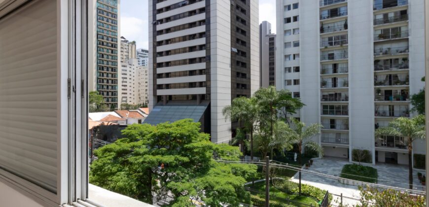 Apartamento para venda no Jardim Paulista com 149 m², 3 quartos e 1 suíte.