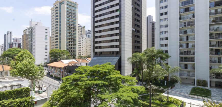 Apartamento para venda no Jardim Paulista com 149 m², 3 quartos e 1 suíte.