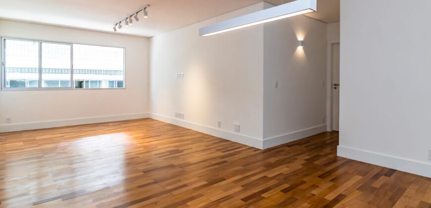 Apartamento para venda no Jardim Paulista com 149 m², 3 quartos e 1 suíte.