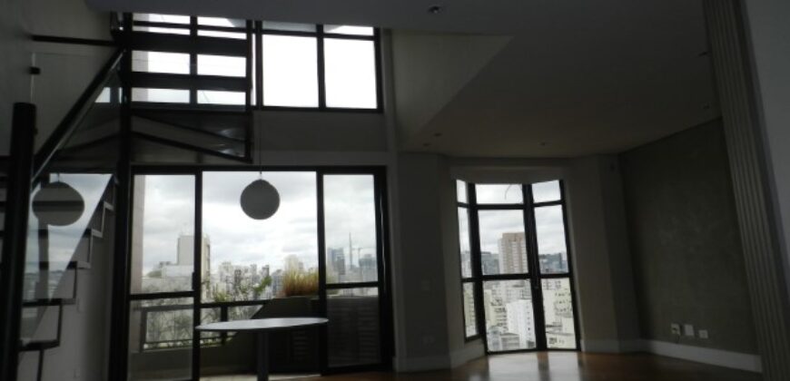 Luxuoso apartamento duplex à venda em Pinheiros – 2 suítes e vista infinita