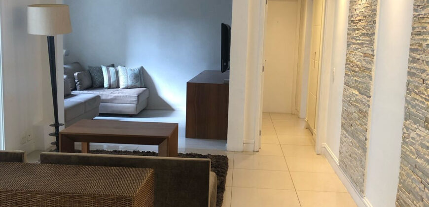 Apartamento mobiliado para locação com 2 quartos os 2 sendo suítes na Vila Olimpia.