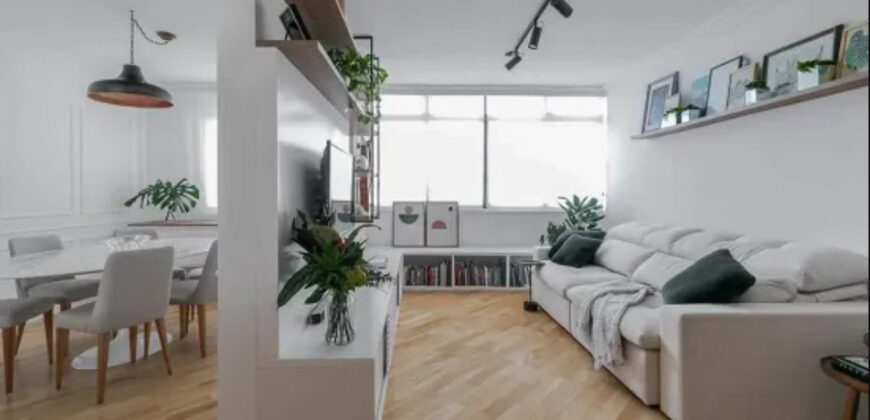 Apartamento Espaçoso na Alameda Franca: 2 quartos (1 suíte c/ closet)