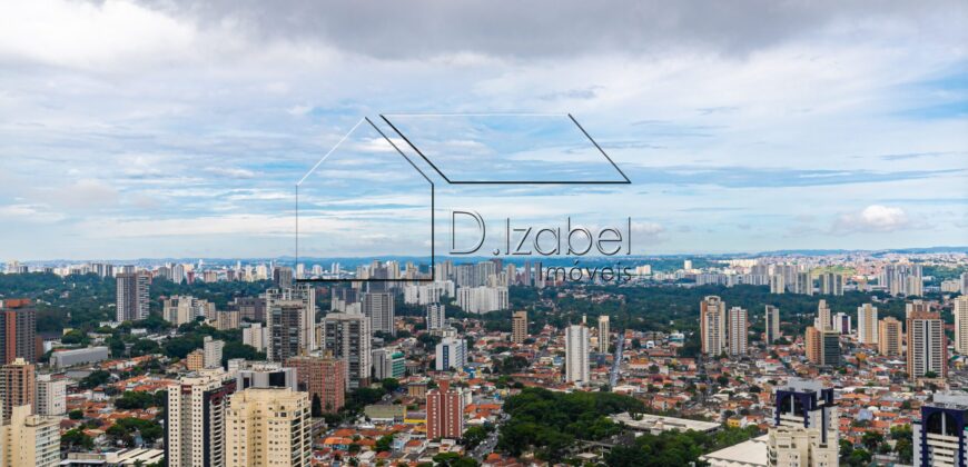 Cobertura de Luxo com infraestrutura de clube à venda no Brooklin – 4 suítes