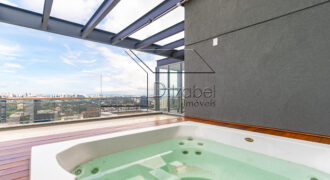 Cobertura de Luxo com infraestrutura de clube à venda no Brooklin – 4 suítes