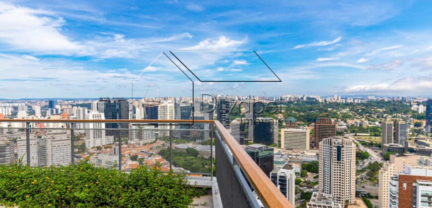 Cobertura de Luxo com infraestrutura de clube à venda no Brooklin – 4 suítes
