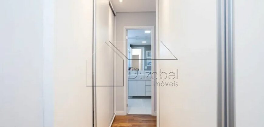 Apartamento à Venda no Brooklin Paulista – 153 m², Andar Alto, 3 Suítes