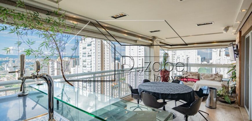 Apartamento de Luxo com 3 suítes para locação na Vila Romana São Paulo.