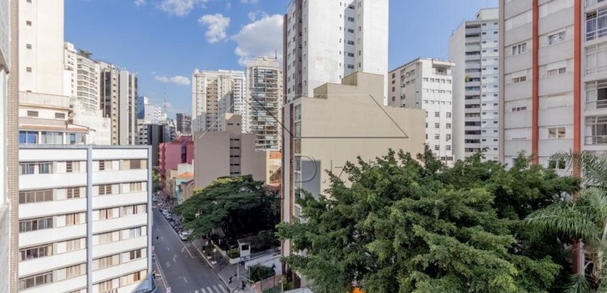 Apartamento à venda no Jardim Paulista, com 55 m² de área útil, oferecendo uma excelente oportunidade tanto para investimento quanto para moradia.