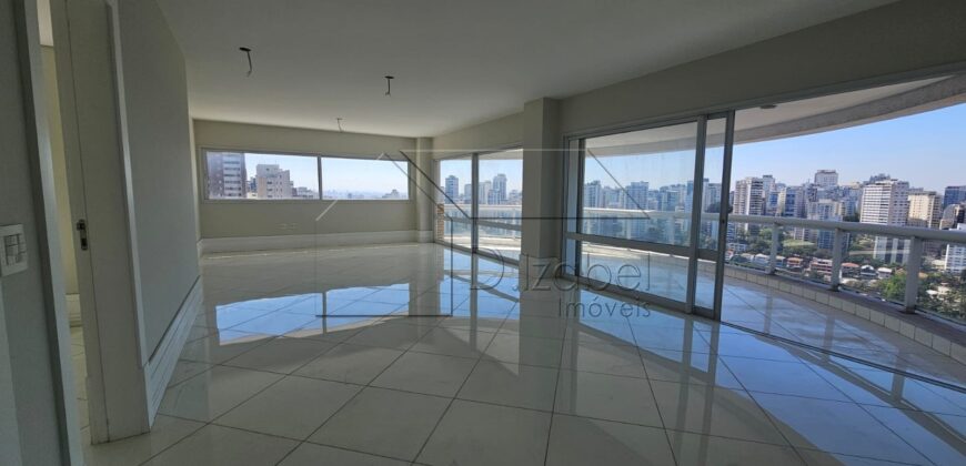 Cobertura exclusiva à venda em Perdizes – 415m² com vista permanente para o Vale do Pacaembu.