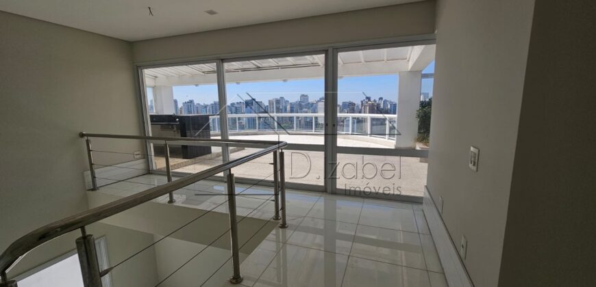 Cobertura exclusiva à venda em Perdizes – 415m² com vista permanente para o Vale do Pacaembu.
