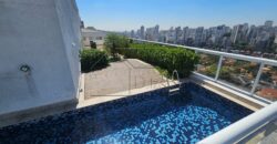 Cobertura exclusiva à venda em Perdizes – 415m² com vista permanente para o Vale do Pacaembu.