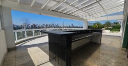 Cobertura exclusiva à venda em Perdizes – 415m² com vista permanente para o Vale do Pacaembu.