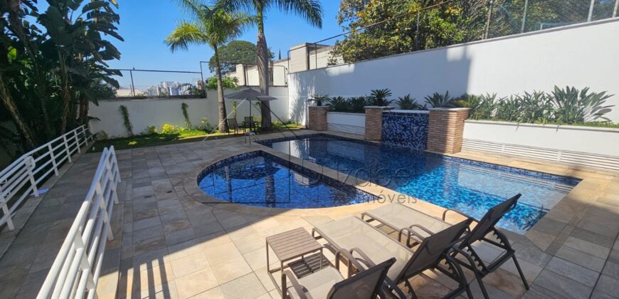 Cobertura exclusiva à venda em Perdizes – 415m² com vista permanente para o Vale do Pacaembu.