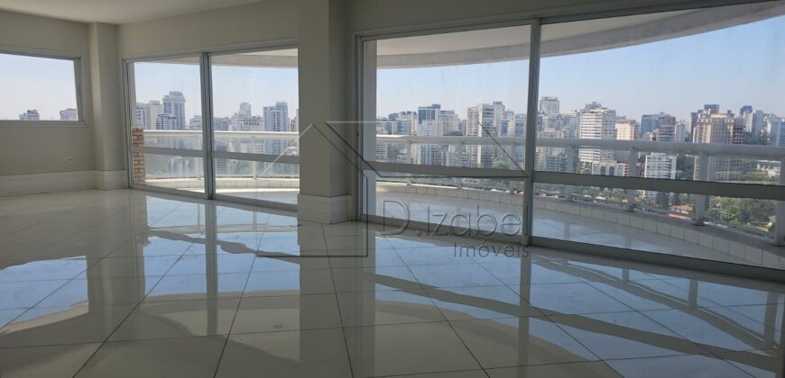 Cobertura exclusiva à venda em Perdizes – 415m² com vista permanente para o Vale do Pacaembu.