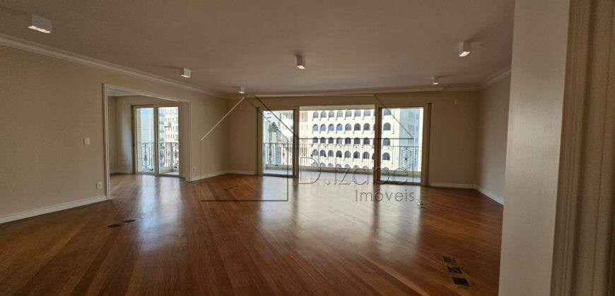Apartamento à venda no Jardim Europa com 278 m² e 3 suítes – Localização privilegiada ao lado do Clube Pinheiros.