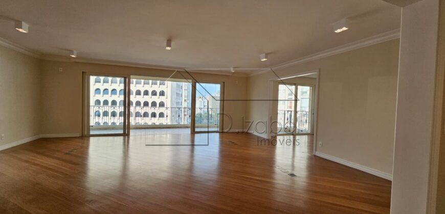 Apartamento à venda no Jardim Europa com 278 m² e 3 suítes – Localização privilegiada ao lado do Clube Pinheiros.
