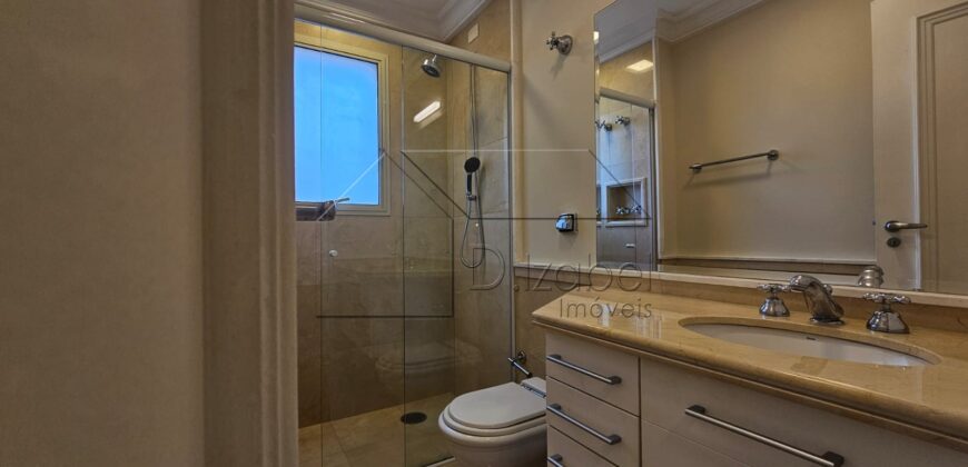 Apartamento à venda no Jardim Europa com 278 m² e 3 suítes – Localização privilegiada ao lado do Clube Pinheiros.