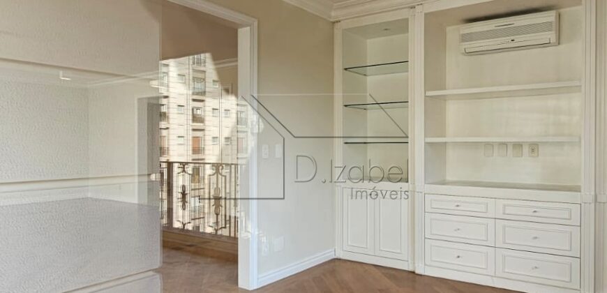 Apartamento à venda no Jardim Europa com 278 m² e 3 suítes – Localização privilegiada ao lado do Clube Pinheiros.