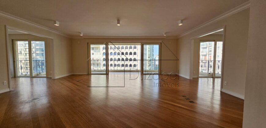 Apartamento à venda no Jardim Europa com 278 m² e 3 suítes – Localização privilegiada ao lado do Clube Pinheiros.