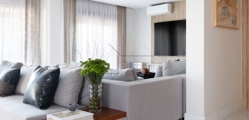 Apartamento mobiliado e decorado para locação com 230 m² e 3 suítes na Consolação.