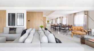 Apartamento mobiliado e decorado para locação com 230 m² e 3 suítes na Consolação.