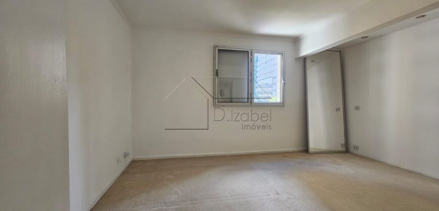 Apartamento à venda e para locação com 170 m² e 3 quartos em Cerqueira César, São Paulo.