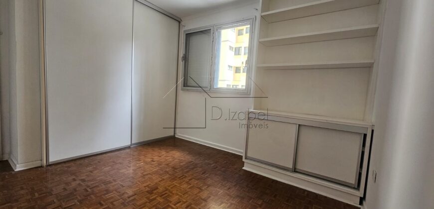 Apartamento à venda e para locação com 170 m² e 3 quartos em Cerqueira César, São Paulo.