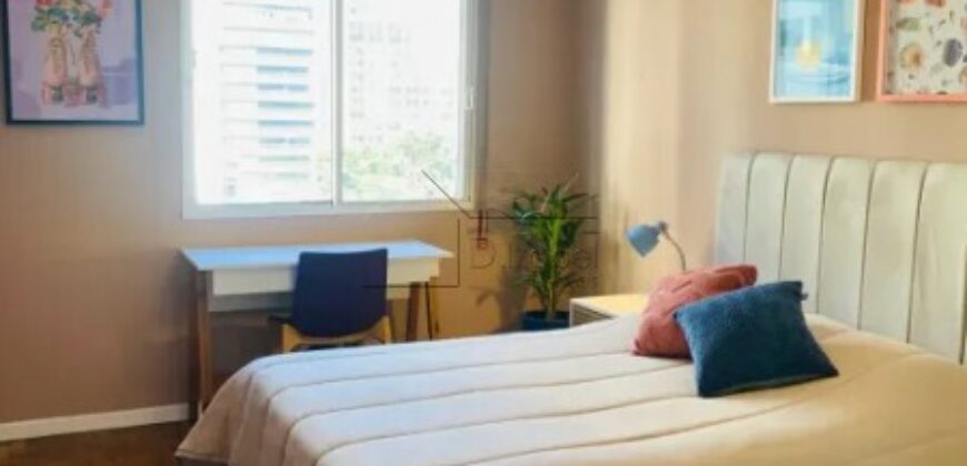 Apartamento à venda com 105m² e 3 quartos no Itaim Bibi, um dos endereços mais desejados de São Paulo.
