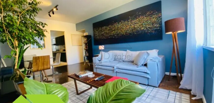 Apartamento à venda com 105m² e 3 quartos no Itaim Bibi, um dos endereços mais desejados de São Paulo.