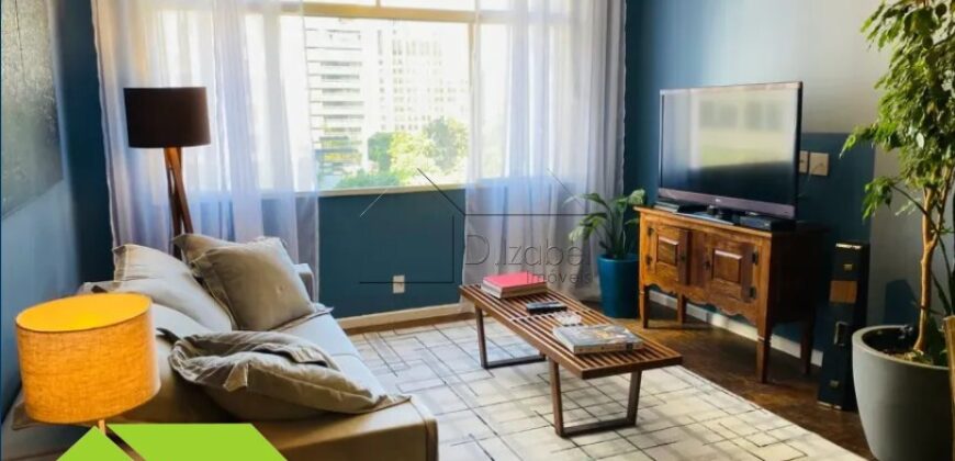 Apartamento à venda com 105m² e 3 quartos no Itaim Bibi, um dos endereços mais desejados de São Paulo.