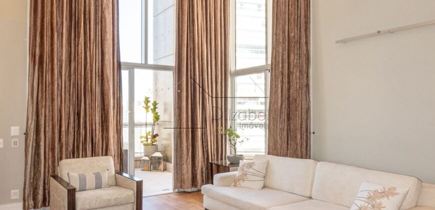 Apartamento mobiliado e decorado para locação na Vila Nova Conceição, reunindo conforto, elegância e praticidade em uma das regiões mais valorizadas de São Paulo