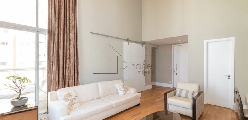 Apartamento mobiliado e decorado para locação na Vila Nova Conceição, reunindo conforto, elegância e praticidade em uma das regiões mais valorizadas de São Paulo