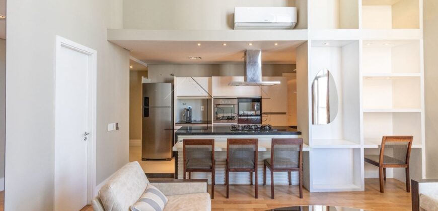 Apartamento mobiliado e decorado para locação na Vila Nova Conceição, reunindo conforto, elegância e praticidade em uma das regiões mais valorizadas de São Paulo