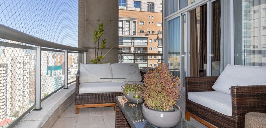 Apartamento mobiliado e decorado para locação na Vila Nova Conceição, reunindo conforto, elegância e praticidade em uma das regiões mais valorizadas de São Paulo