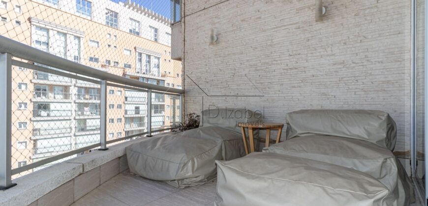 Apartamento mobiliado e decorado para locação na Vila Nova Conceição, reunindo conforto, elegância e praticidade em uma das regiões mais valorizadas de São Paulo