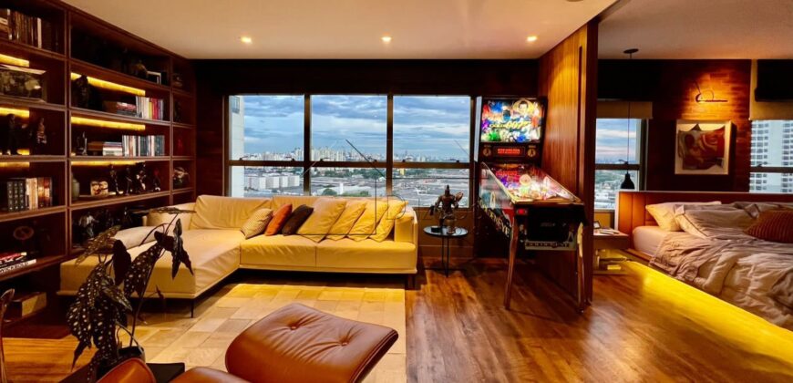 Apartamento mobiliado para locação na Vila Leopoldina, com 70 m², 1 suíte e 1 vaga de garagem.