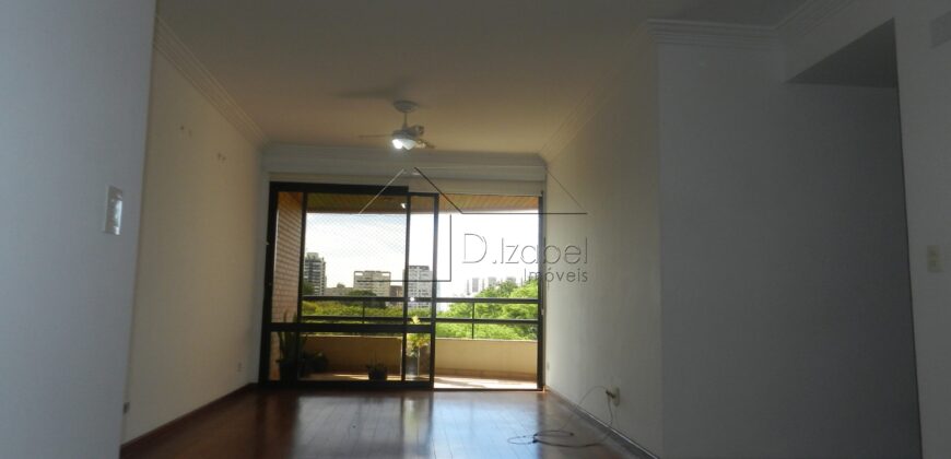 Apartamento para locação com 112 m² e 3 quartos em frente ao Parque da Água Branca.