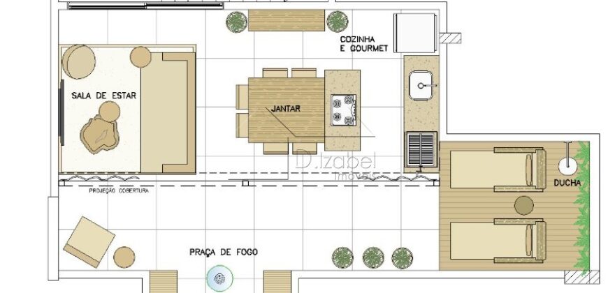 Cobertura duplex à venda com 122 m², totalmente reformada e nunca habitada, na Vila Ipojuca.