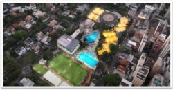 Cobertura duplex à venda com 578 m² úteis e 5 dormitórios no Cerqueira César, com vista permanente para o Clube Paulistano e o Jardim Europa.