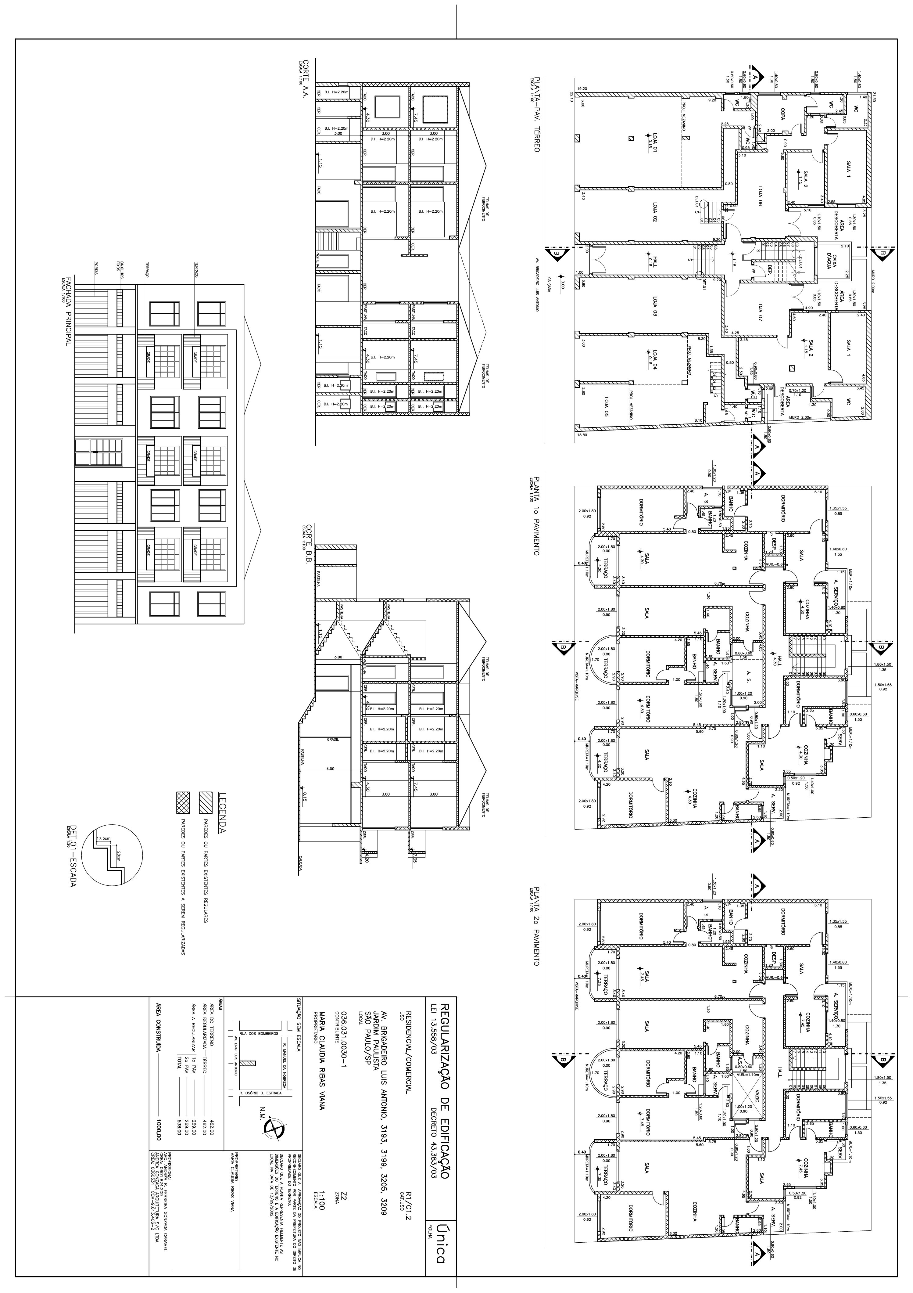 Prédio Comercial à venda com 1.000 m² no Jardim Paulista, São Paulo