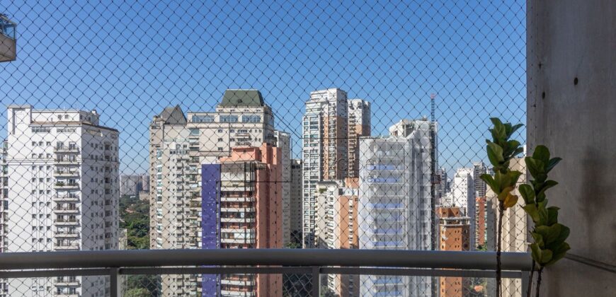 Apartamento mobiliado e decorado para locação na Vila Nova Conceição, reunindo conforto, elegância e praticidade em uma das regiões mais valorizadas de São Paulo