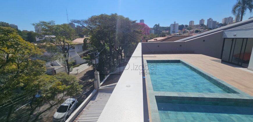 Casa à venda com 4 suítes em rua fechada no Alto de Pinheiros – 500 m², piscina, espaço gourmet e segurança 24 horas