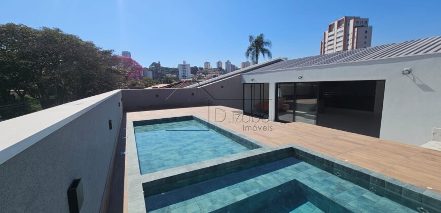 Casa à venda com 4 suítes em rua fechada no Alto de Pinheiros – 500 m², piscina, espaço gourmet e segurança 24 horas